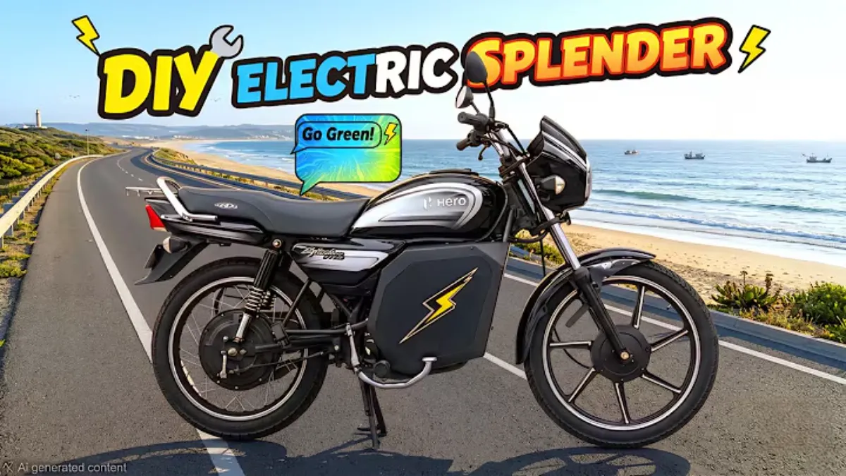 Hero Splendor Electric Bike